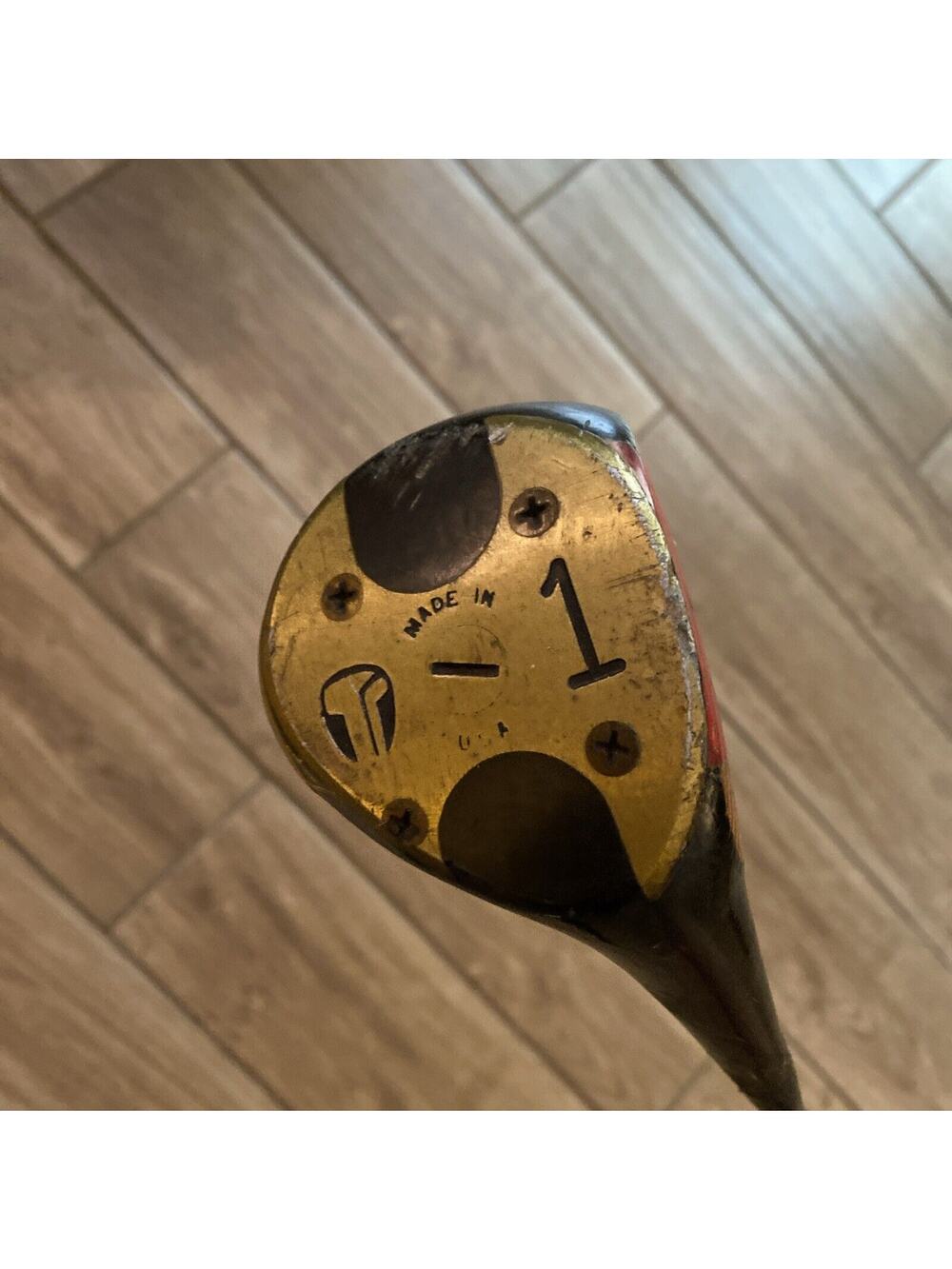 Vintage Trumph Custom Persimmon 1-wood driver Tempo RH